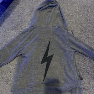 AVIATOR NATION BOLT ZIP UP HOODIE